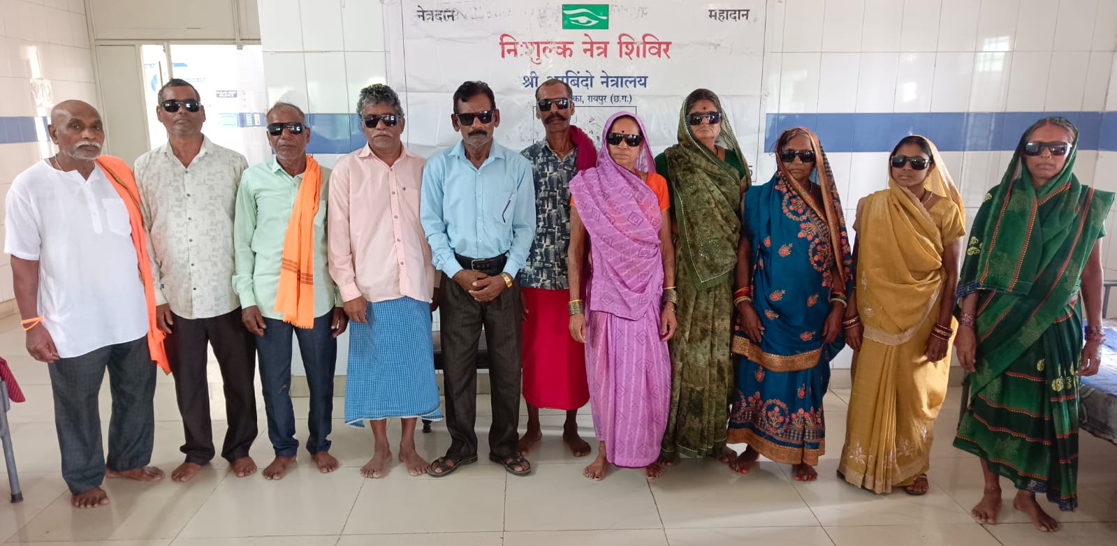 Successful Free Eye Check-up Camp Organized in Damapur Village Panchayat
